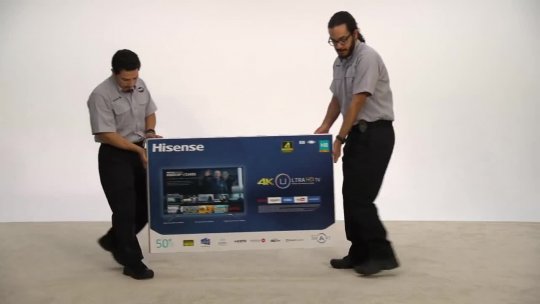 Safely Unbox Your New Hisense HD TV  Best Buy