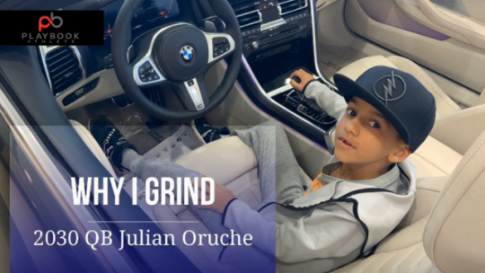 2030 QB Julian Oruche / WHY I GRIND