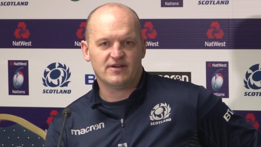 Scotland 32 26 France Gregor Townsend and Greig Laidlaw press conference