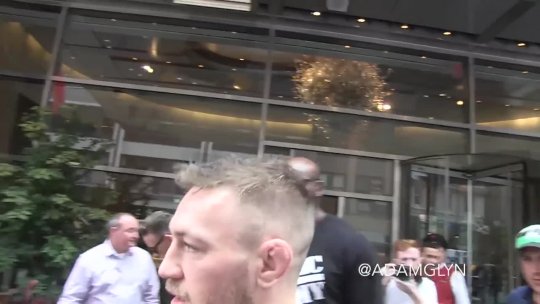 Conor McGregor has chance meeting with Jacob Rees Mogg