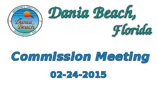 02-24-2015 Commission Meeting