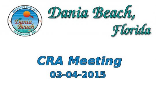 03-04-2015 CRA Meeting