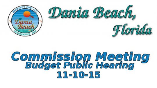 11-10-2015 Budget Public Hearing