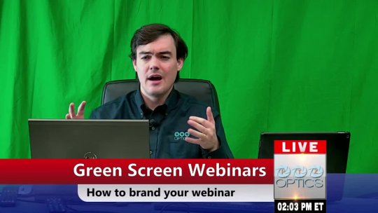 How to add Green Screen Video to your Webinar