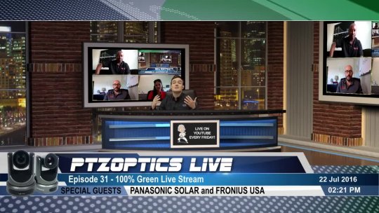 Post Show  100% Green Live Stream w Panasonic and Fronius USA (EP 31