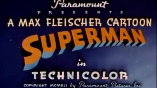 The First Ever Superman Cartoon (1941)