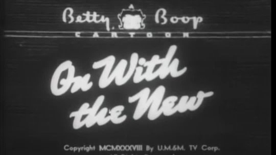 Betty Boop (1938) - On With the New