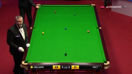Williams Is Up To His Usual Tricks | 2016 World Snooker Championship
