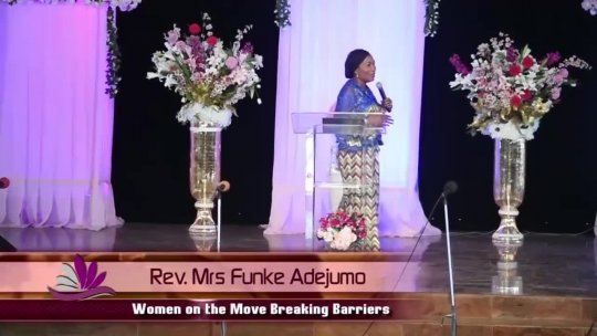 13 Barriers Women Faces by Revd Mrs Funke Felix Adejumo