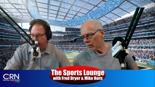 The sports lounge with Fred Dryer